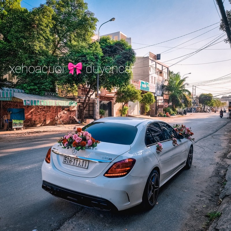 Xe Cưới Mercedes C63 - Biển Số ngũ 11111 1