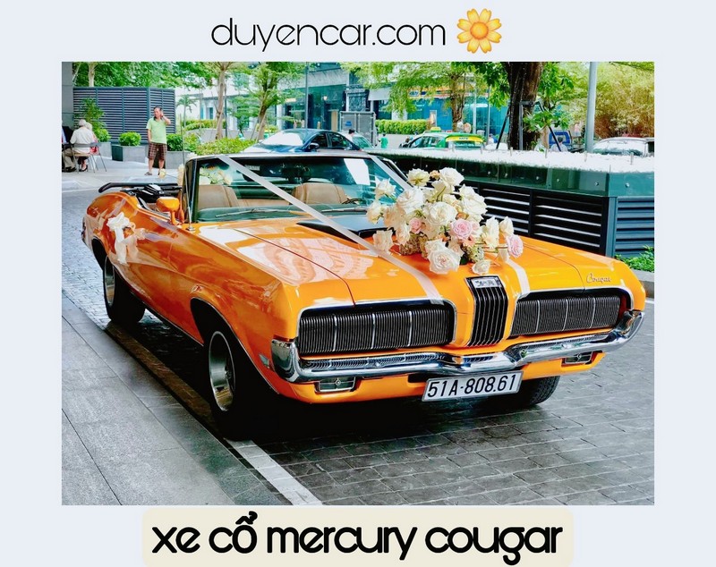 Xe Hoa Cổ Điển Mercury Cougar mui trần 0