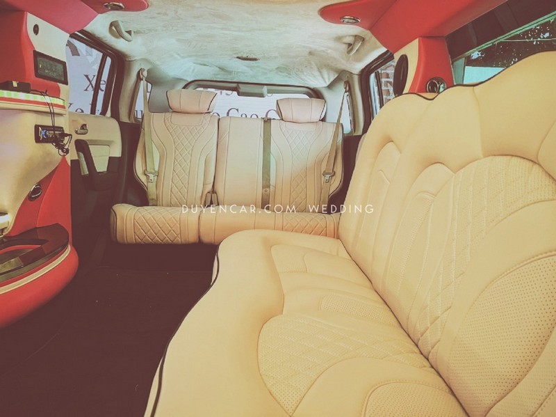 Cho thuê xe hoa siêu sang Hummer H3 Limousine - xehoacuoi.vn 8