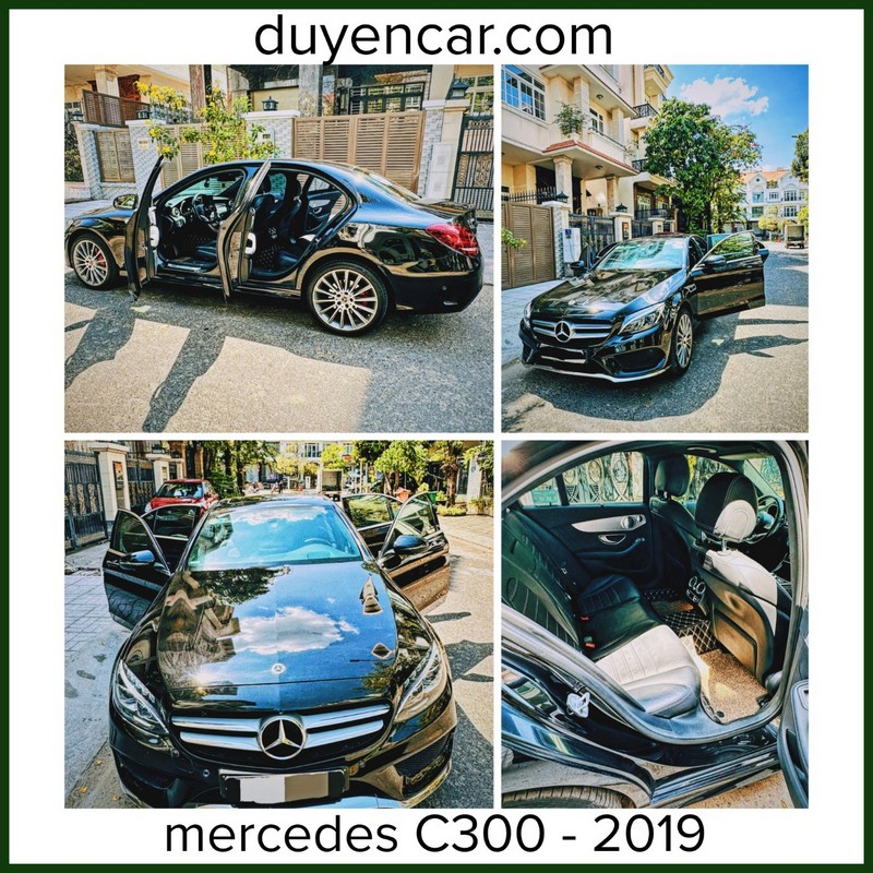 Thuê Xe Mercedes C300 ViP màu đen tại TPHCM dễ dàng với xehoacuoi.vn. 4