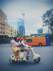 Vespa Cổ Chụp hình cưới