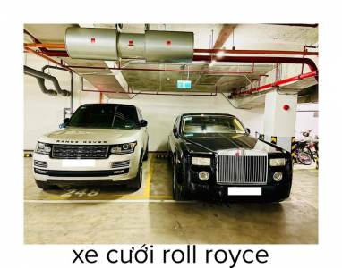 Cho thuê xe cưới Rolls Royce Phantom giá tốt  Thuê Xe Ngọc Trinh